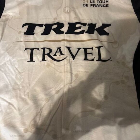 Trek Travel 04 Le Tour De France Womens Cycling Jersey M vintage - Picture 3 of 9